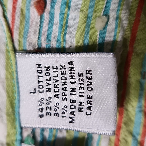 BRECKENRIDGE Size Large, button-down,  lightweight jacket/shirt. - Picture 7 of 8